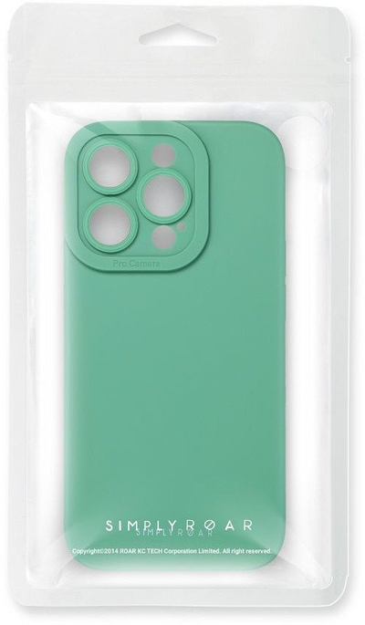 Kapotë telefoni Roar LUNA për iPhone 17 Pro Max, TPU, shkon me karikim wireless, jeshile