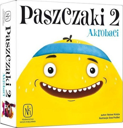 Lojë me letra Nasza Księgarnia Paszczaki 2 Acrobatics, për familje, për 2–6 lojtarë, me shumë ngjyra