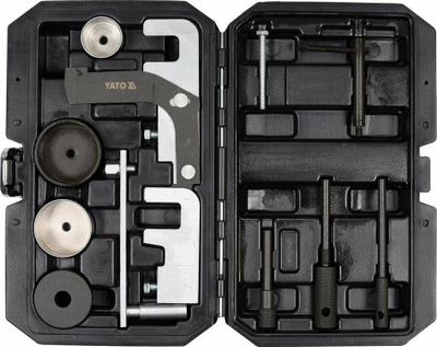 Set bllokimi kohësimi YATO YT-06006, për motorë diesel, 12 pjesë