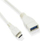 Përshtatës USB MicroConnect USB3.1CAF02W, USB A në USB C, 0.2m, i bardhë