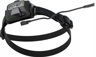 Dritë koke Ledlenser HF6R Core, rimbushëse, IP68, e zezë