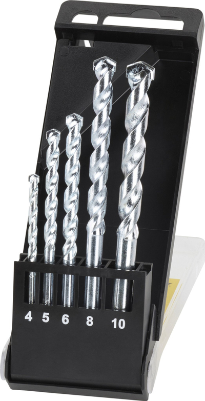 Set spiralë betoni Irwin IW2026505, 5 copa, 4-10 mm, gri