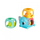 Set lodrash Lamaze Stack Rattle and Roll Block, kube zhurmuese, elefant me rrota, shumëngjyrësh