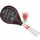 Set badminton Enero Badminton Set In Cover, 2 raketa metalike, me mbulesë, portokalli