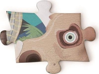 Puzzle dyanshmë Scratch Europe Dinos, për moshën 6 9 vjeç, shumëngjyrësh