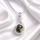 Qafore Silver me Gurë Kristali – Elegancë me Shkëlqim