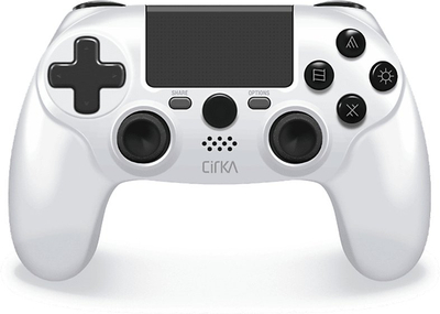 Kontrollues lojërash Cirka NuForce, wireless, me touchpad, i bardhë