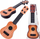 Ukulelé lodër për kalamaj JB IN0154, 25cm, plastike, ngjyrë dru