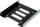 Adapter montimi HDD SSD Sandberg 16.01.3009, kornizë 3.5" për 1x 2.5", metal, i zi