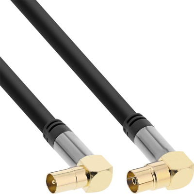 Kabllo antene InLine 69210G, 10m, gri