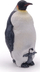 Figurinë lodër Papo Emperor Penguin 50033, e pikturuar me dorë, plastikë e mirë, bardh e zi