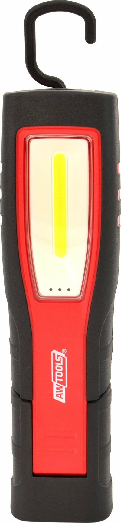 Dritë inspektuese LED Black Line Tecnic, 600 lm, e rikarikueshme, e zezë