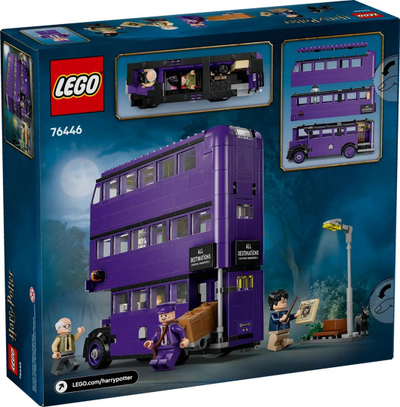 Set lodrash LEGO Harry Potter Knight Bus Adventure 76446, për fëmijë 8+, shumëngjyrësh