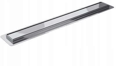 Kulluese lineare dushi Wiper Ponente New Premium, 110cm, çelik inox, argjendtë