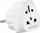 Adapter udhëtimi Verbatim WTEU-02, World to Europe, prizë 2 pina, i bardhë