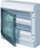 Kuti transparente dere ABB, 2 x 18 me shirit N+PE (1SLM006501A1205)