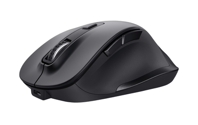Maus TRUST Fyda, optik, 2400 DPI, 6 butona, Wireless, i zi