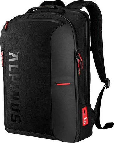 Çantë shpine Alpinus Tijuca Travel 30 l, e zezë