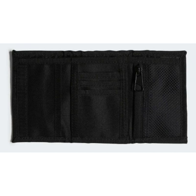 Portofol adidas Essential Training HT4750, poliester i ricikluar, 13 x 8.5 cm, i zi