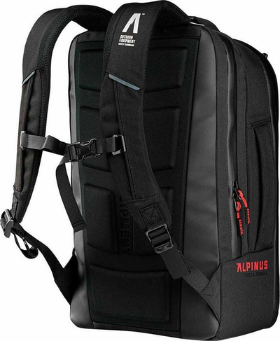 Çantë shpine Alpinus Tijuca Travel 30 l, e zezë