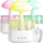 Lagështues ajri Mushroom, difuzer aromash, 150ml, LED, i bardhë