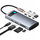 HUB USB C Baseus 7 in 1 Gen 2, HDMI 4K 60Hz, PD 100W, gri