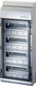 Tabllo shpërndarëse modulare Hensel KV 8448, 4x12 module, IP65, gri