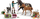 Kalendar Advent Schleich Horse Club, set figurina kuaj, për kalama 4+