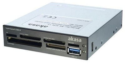 Lexuesi i kartave AKASA AK-ICR-14, i zi