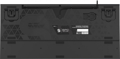 Tastierë SPC Gear GK650K Omnis Kailh Red RGB Pudding Edition (SPG120), e zezë