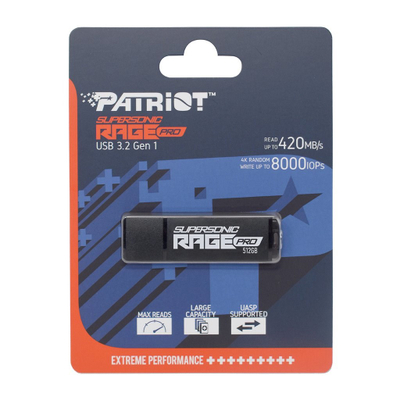 USB Patriot Memory PEF512GRGPB32U, 512 GB, USB Type-A