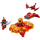 Lodër LEGO NINJAGO Kai's Dragon Spinjitzu Spinner, set ndërtimi, me 2 minifigura, shumëngjyrëshe