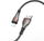 Kabllo karikimi Borofone BU23 Lightning, USB në Lightning, 1.2m, e zezë