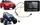 Panel muzike Lean Cars DK-550, LCD MP4, për Ford Ranger Monster Arteon, i zi