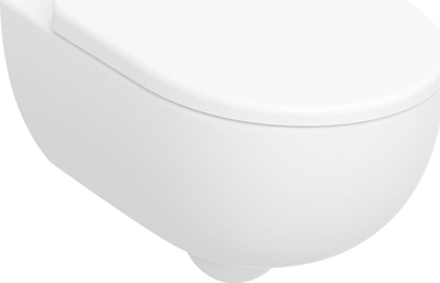 WC i varur Geberit Selnova Premium Rimfree, ulëse soft close, i bardhë