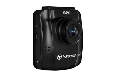 Камера за безбедност за автомобил Transcend DrivePro 250, 64GB, GPS, црна