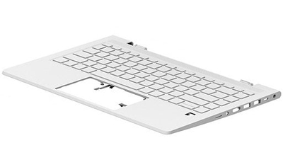 Tastierë laptopi HP M23770-051, pjesë origjinale, e zezë