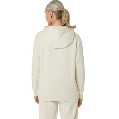 Дуксерка со капуља Asics Logo OTH Hoodie W 2032C845200, за жени, полиестер памук, зелена