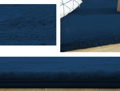 Tepih Strado Room Rabbit, 200x300 cm, shaggy, blu navy