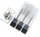 Set frezash CNC Snapmaker, 3 copa, ER11-A 4 mm, gri