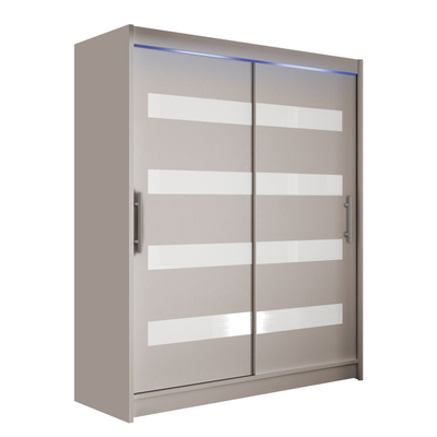Dollap WESTA / PRESTO IV + LED, Bezhë /