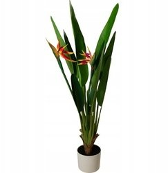 Bimë artificiale Home Styling Collection ORNO, 120cm, Ø 65cm, vazo bezhë