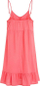 Fustan plazhi O'Neill Malu Beach Dress W, viskozë Livaeco, rripa që rregullohen, rozë