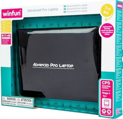 Laptop edukativ Smily Play Anek, dygjuhësh, me ekran LCD, plot ngjyra