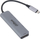 Adapter USB C Dahua Technology TC35, HDMI 4K, 3x USB 3.0, gri