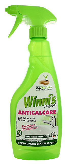 Detergjent për pastrimin e banjos Winni's Anticalcare, 500 ml