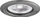 Spot i fshehtë Kanlux Argus II CT-2114-GM, GU10 Gx5.3, metal, grafit