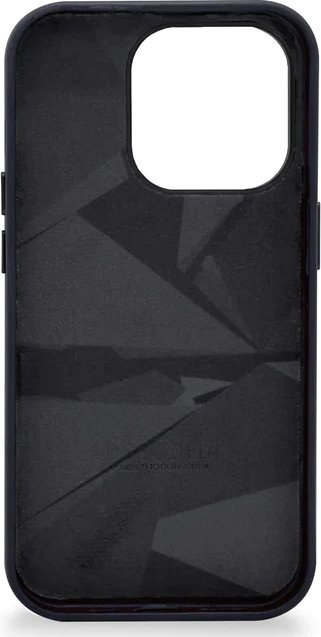 Кожен заден капак Decoded Leather Backcover за Apple iPhone 14 Pro, MagSafe, челично сина