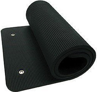 Tapet fitness Pro Anti Slip, 180 cm, anti rrëshqitës, i zi