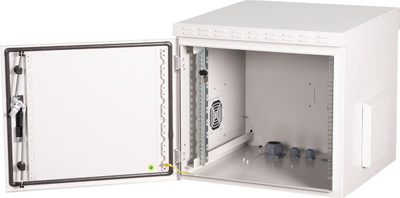 Kabinet muri ROLINE Wall Cabinet Pro 9U, 48.26cm, çelik, gri